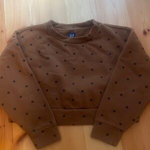 Gap cropped sweatshirt